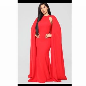 More than capable cape dress